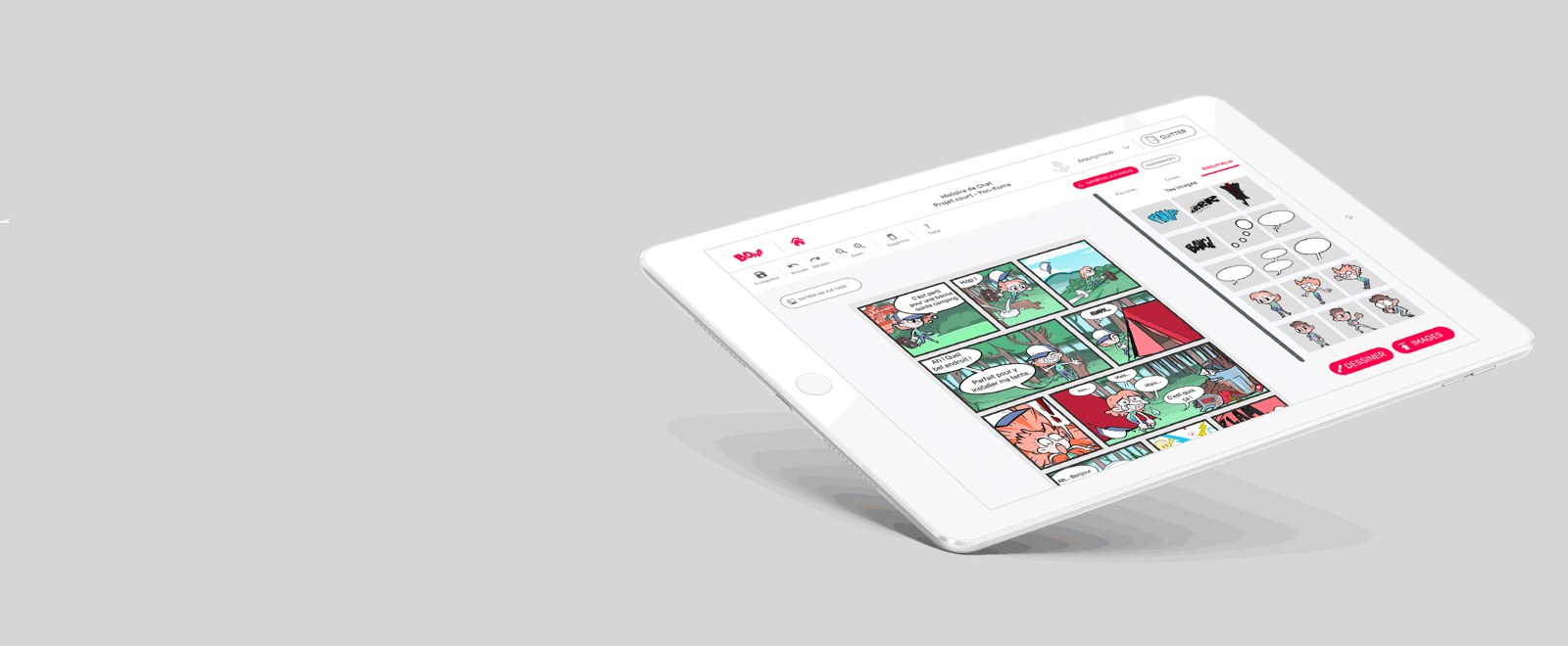 BDnF — La fabrique à BD — visuel 1